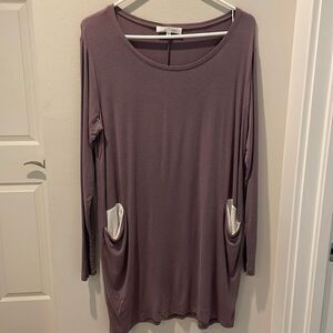 Gottex Studio Long sleeve Tunic size Small